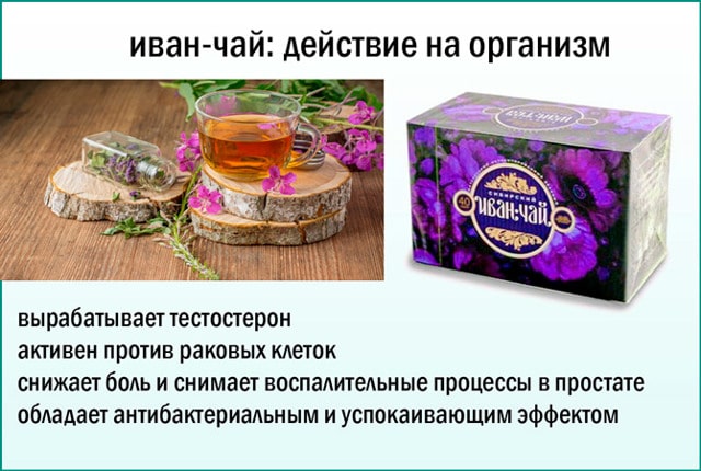 Иван-чай от простатита