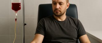 Слабость, отдышка и туман в голове: почему у мужчин тоже может быть анемия — и как тут поможет капельница с Феринжектом