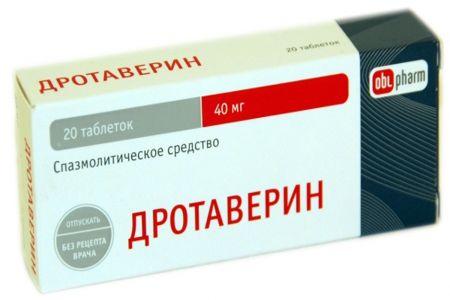 Дротаверин в таблетках Дротаверин в таблетках