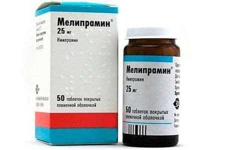 Мелипрамин в упаковке Мелипрамин в упаковке