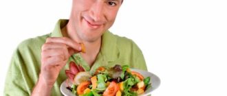 Диетическое питание при простатите: что мужчине можно кушать и что нельзя